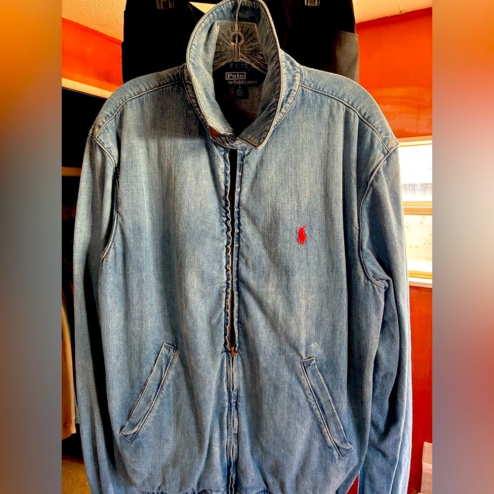 RALPH LAUREN BAYPORT DENIM JACKET NWOT